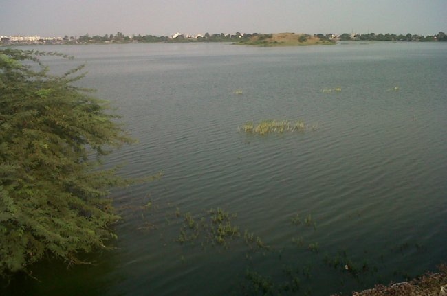 Chandola Lake at Dani Limada Road in Ahmedabad