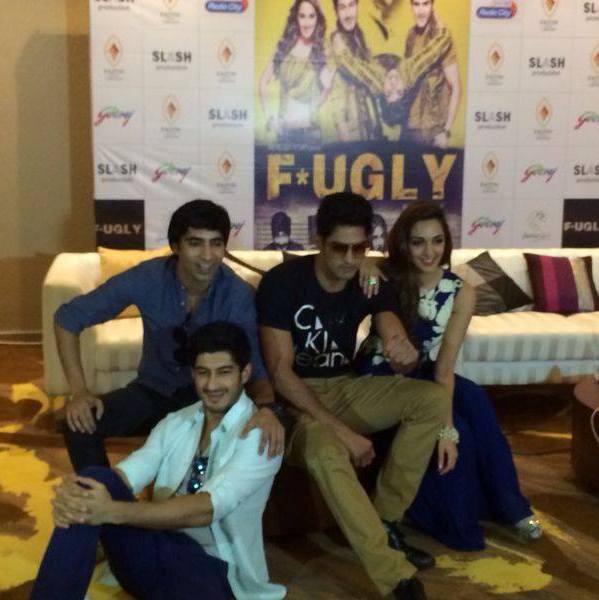 Fugly Movie Promotion in Ahmedabad - Fugly Hindi Film Star Cast in Ahmedabad