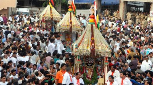 Jagannath Rath Yatra in Vadodara Gujarat