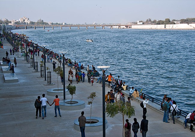 Sabarmati Riverfront at Ahmedabad