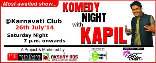 Crazy Night with Kapil Sharma in Ahmedabad - Comedy Night with Kapil in Ahmedabad