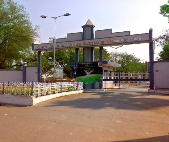 SVNIT Sardar Vallabhbhai National Institute of Technology in Surat Gujarat