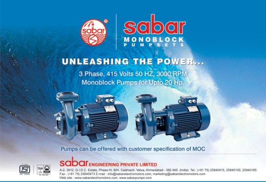 Sabar Enterprises Sabar Pumps in Ahmedabad Gujarat