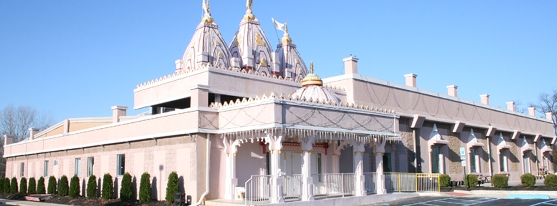 Shri BAPS Swaminarayan Temple New Jersey City Inauguration of Shree Akshardham Mandir in Robbinsville at NJ USA