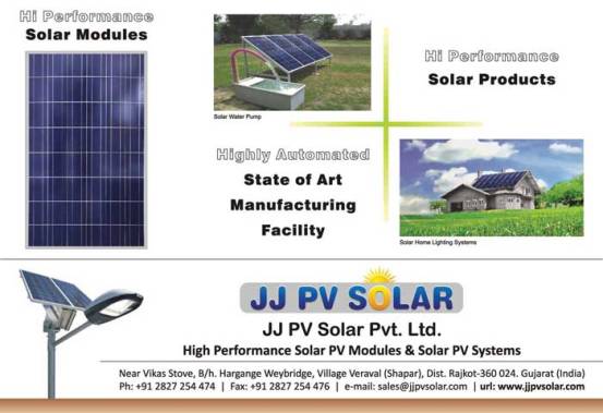 Solar Power Plant in Gujarat by JJ PV Solar  Right Choice for Better Investment