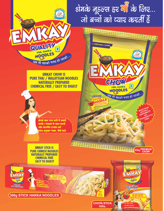 EMKAY Noodles Manufacturer in Gujarat - Varieties of Noodles at EMKAY Foods Packaging.png