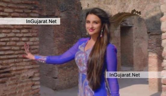 Parineeti Chopra in Blue Dress in Daawat-e-Ishq Hindi Movie 2014.jpg