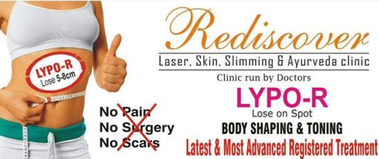 Rediscover Clinic in Ahmedabad  Special Limited Offer Valid Only Till 31st August 2014