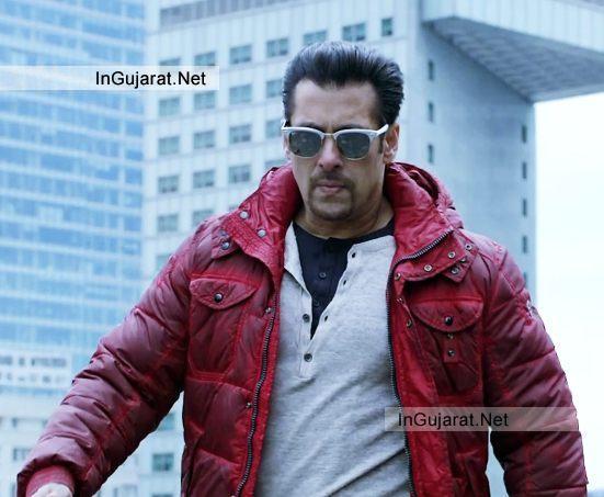 Salman Khan Jacket in Kick Movie - Latest Photos in Red Maroon Colour Jacket from KICK Film 2014