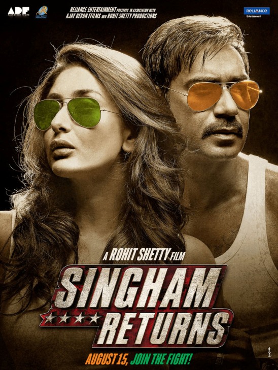 Singham Returns Hindi Movie Release Date 2014