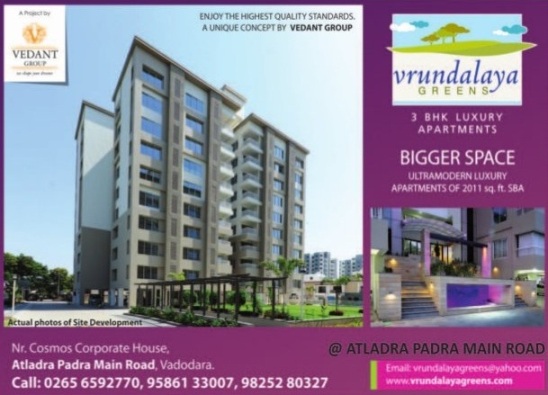 Vrundalaya Greens Vadodara by Vedant Group