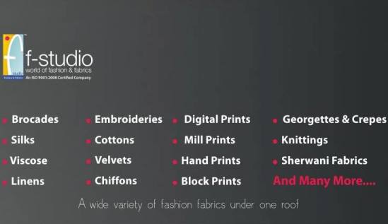 F Studio Fashion and Fabrics in Ahmedabad