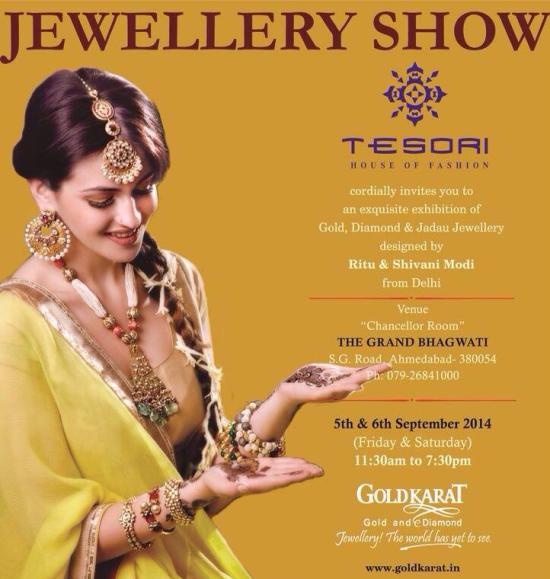 Jewellery Show in Ahmedabad 2014 by Tesori House of Fashion