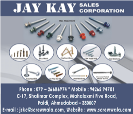 Jay Kay Sales Corporation Industrial Parts Manufacturing in Ahmedabad Gujarat