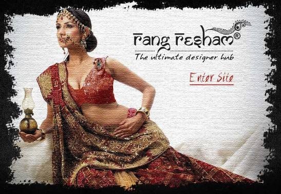 Rang Resham Boutique Rajkot - Collection of Sarees Lehenga Cholis Dresses at Amin Marg Rajkot