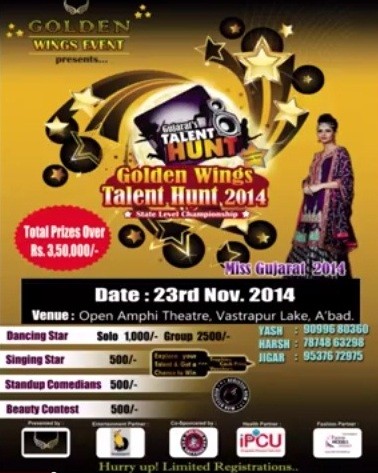 Gujarat Talent Hunt 2014 in Ahmedabad by Golden Wings Event