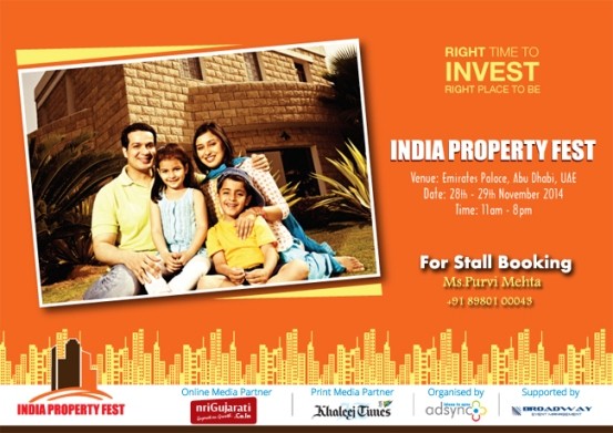 INDIA PROPERTY FEST 2014 - Property Expo in Abu Dhabi UAE