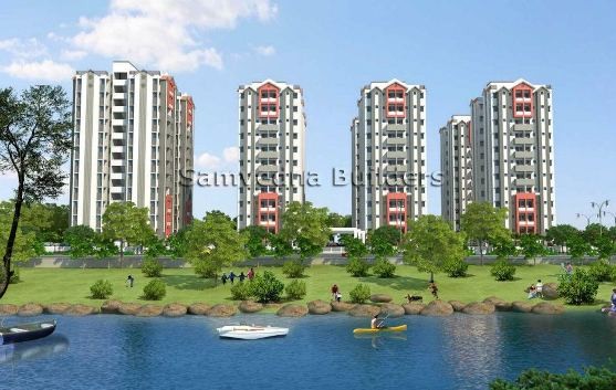 Samvedna Heights Rajkot Luxurious 3 BHK Flats near Balalji Wafers Kalawad Road by Samvedna Builders