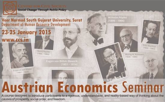 CCS Austrian Economics Seminar in Surat