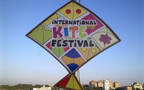 International Kite Flying Festival 2015 in Ahmedabad Gujarat