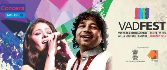 Sunidhi Chauhan & Kailash Kher in Vadodara