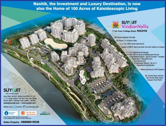 Suyojit Viridian Vallis Nashik - Suyojit Infrastructure PVT LTD