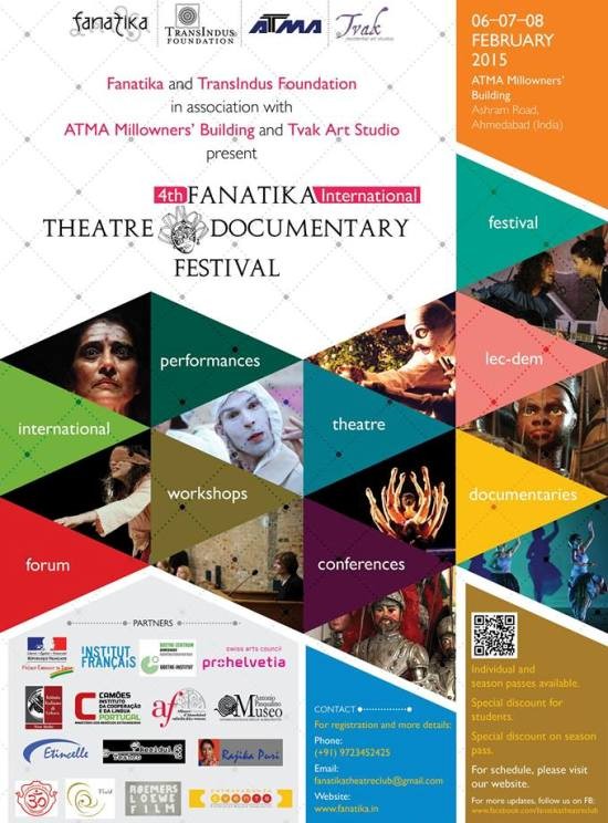 4th Fanatika International Theatre Documentary Festival in Ahmedabad 2015