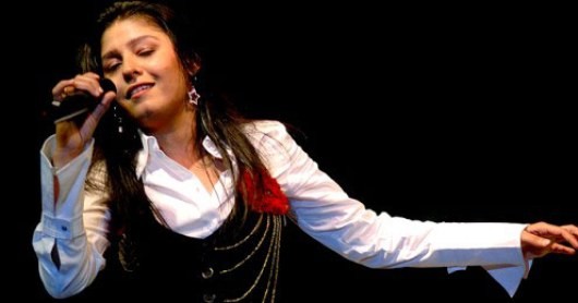 Sunidhi Chauhan in Ahmedabad - Sunidhi Chauhan Live in Concert 2015.jpg