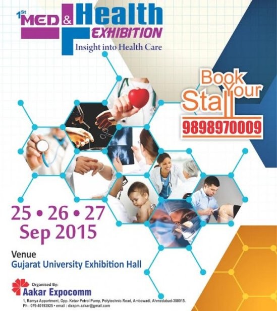 1st Med & Health Exhibition Ahmedabad 2015