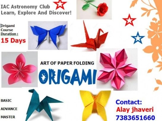 Origami Classes in Ahmedabad