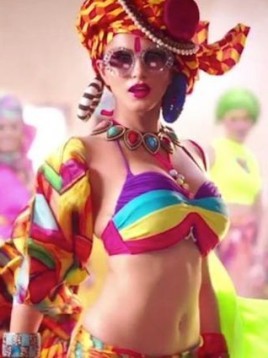 Sunny Leone Hot Bikini Pics in Meri Desi Look Song of Ek Paheli Leela Movie 2015.jpg