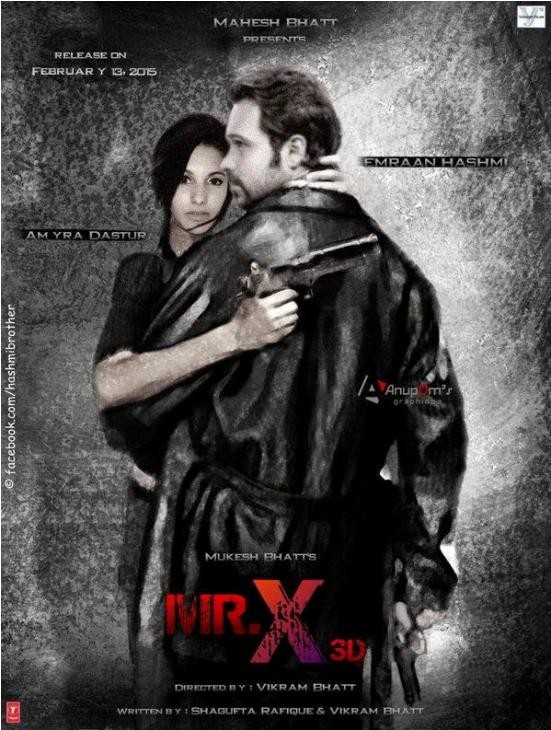 Mr. X Hindi Movie Release Date 2015 – Mr. X Bollywood Film with Cast Crew Details