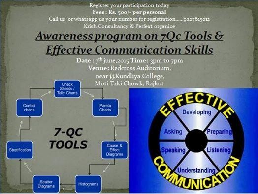 Awareness Program on 7Qc Tools & Effective Communication Skills in Rajkot