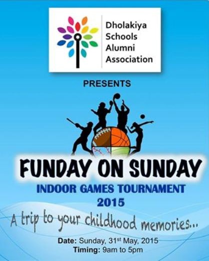 Funday On Sunday Indoor Games Tournament in Rajkot on 31st May 2015