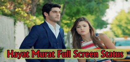 Hayat and Murat Full Screen Status Video - Murat Hayat Love Status Video