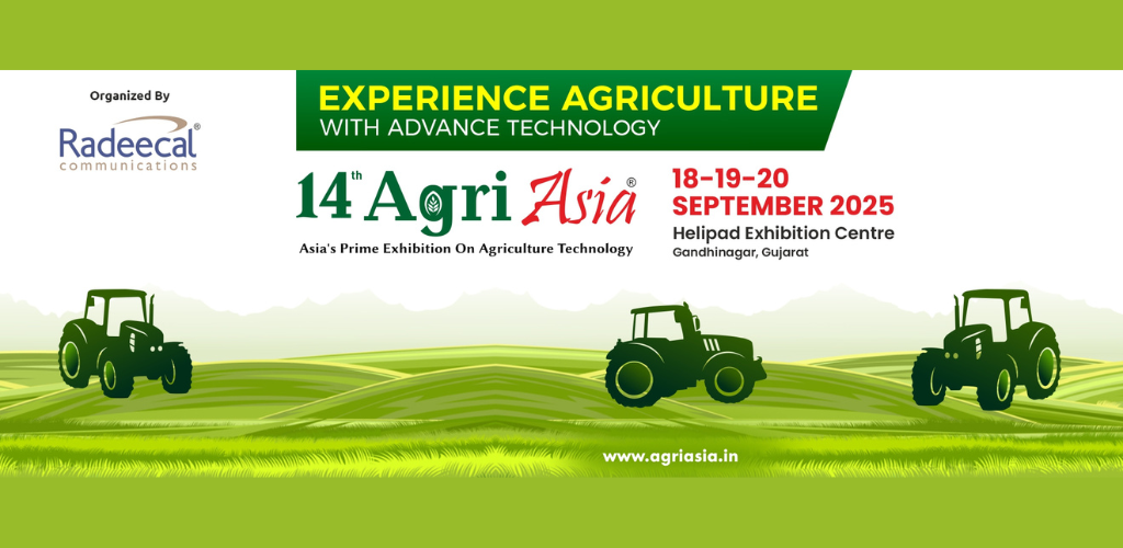 14th Agri Asia 2025 - Agriculture Technology Exhibition in Gandhinagar at Helipad Exhibition Centre