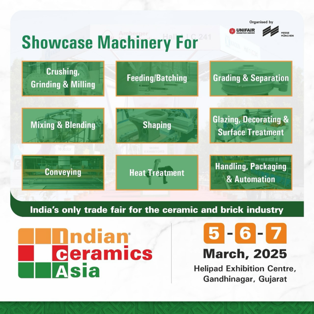 Indian Ceramics Asia 2025 Gandhinagar